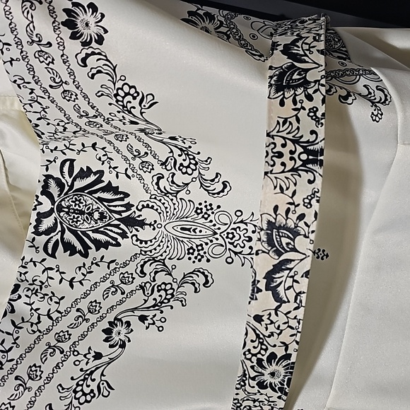 White House Black Market Aztek Boho Strapless Dress Size 4 - Picture 8 of 9